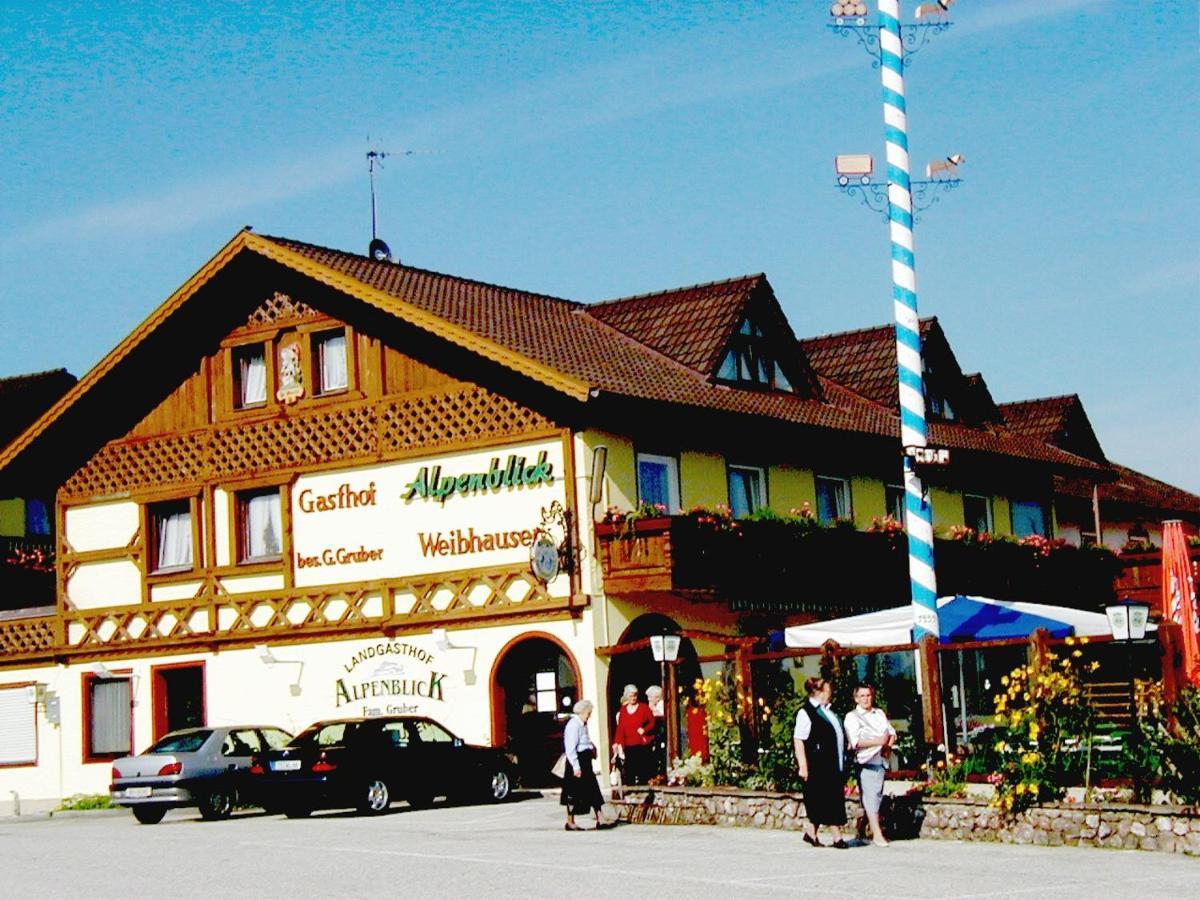 Отель Alpenblick Weibhausen Экстерьер фото